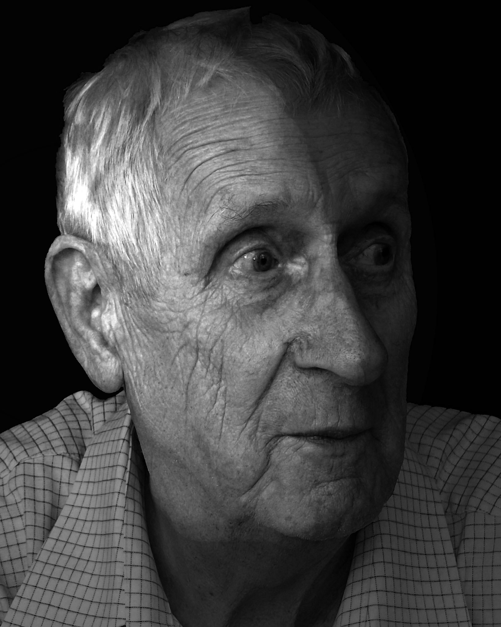 Dad in the dark