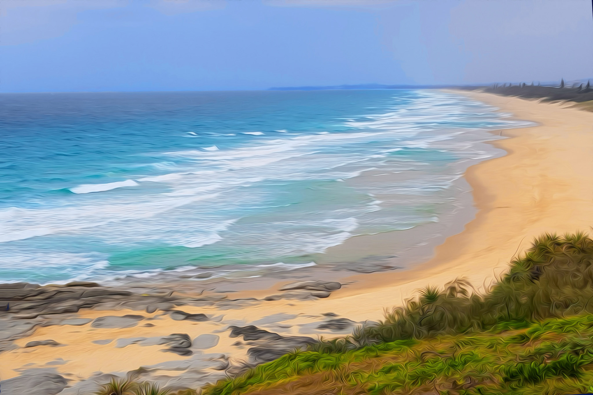 Wide Open Beach
