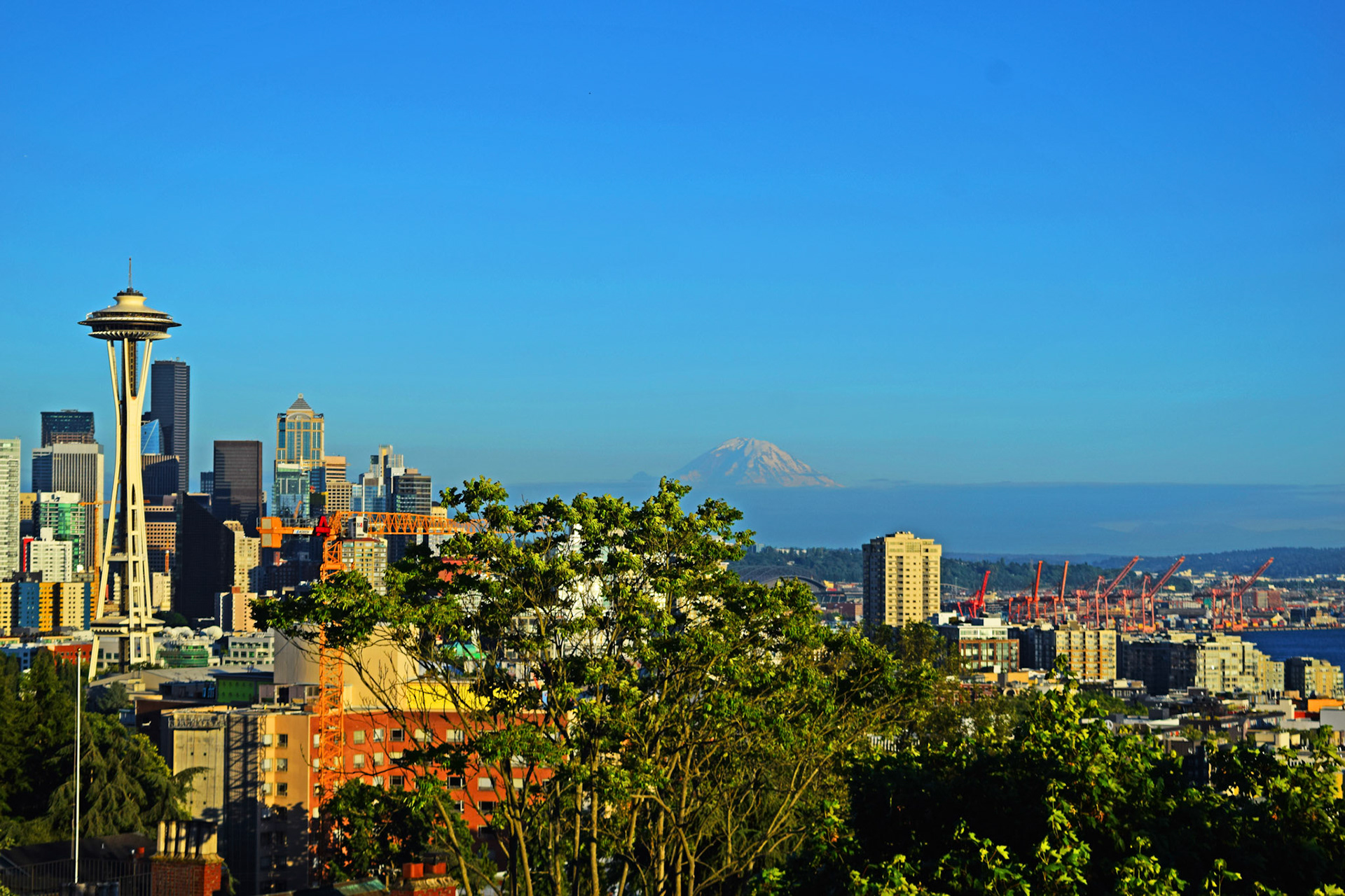 Across Seattle