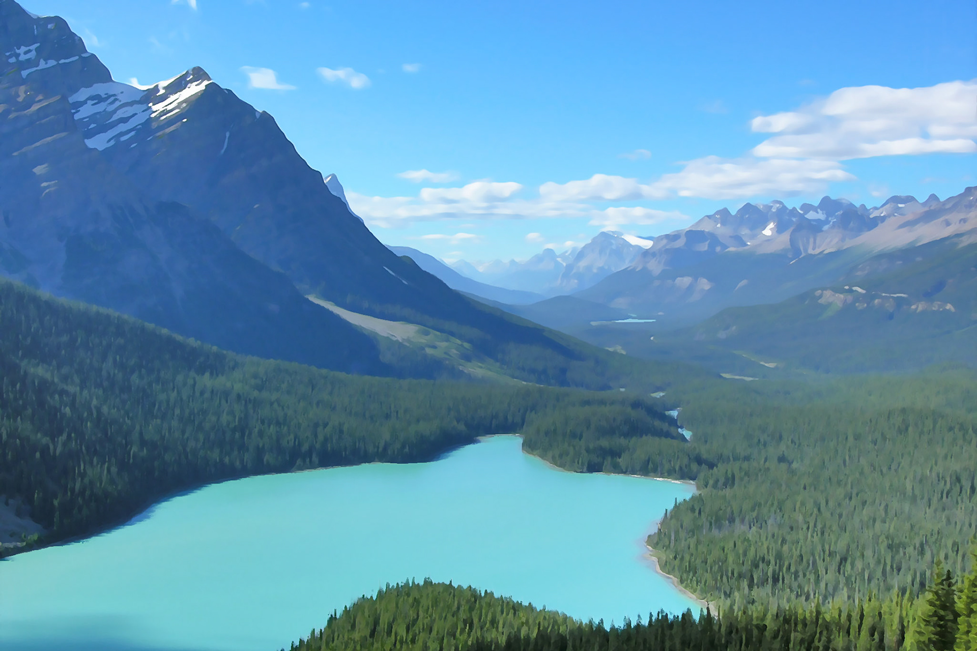 Peyto Lake - my favourite