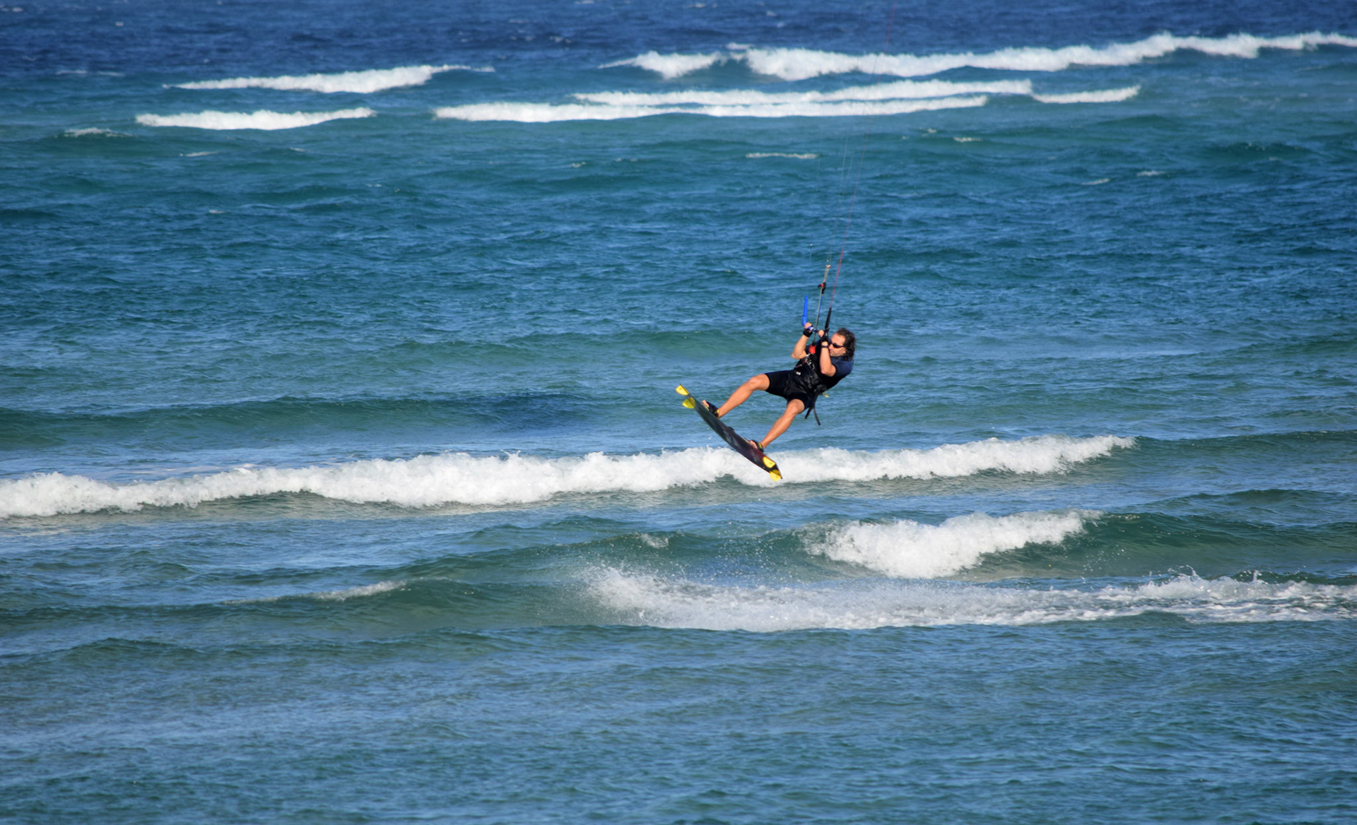 Take off in the breeze