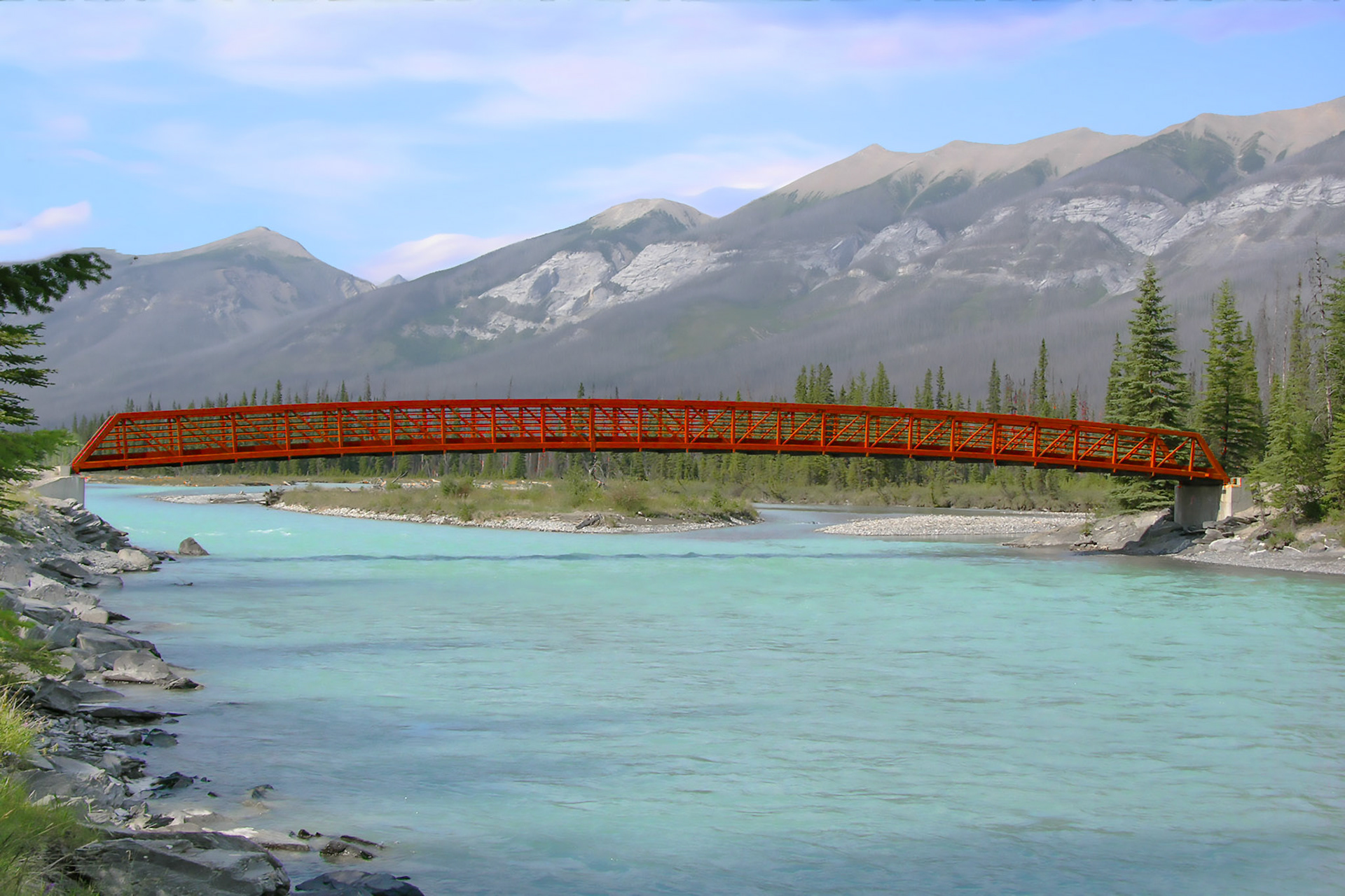 Bridge over Bragg Creek