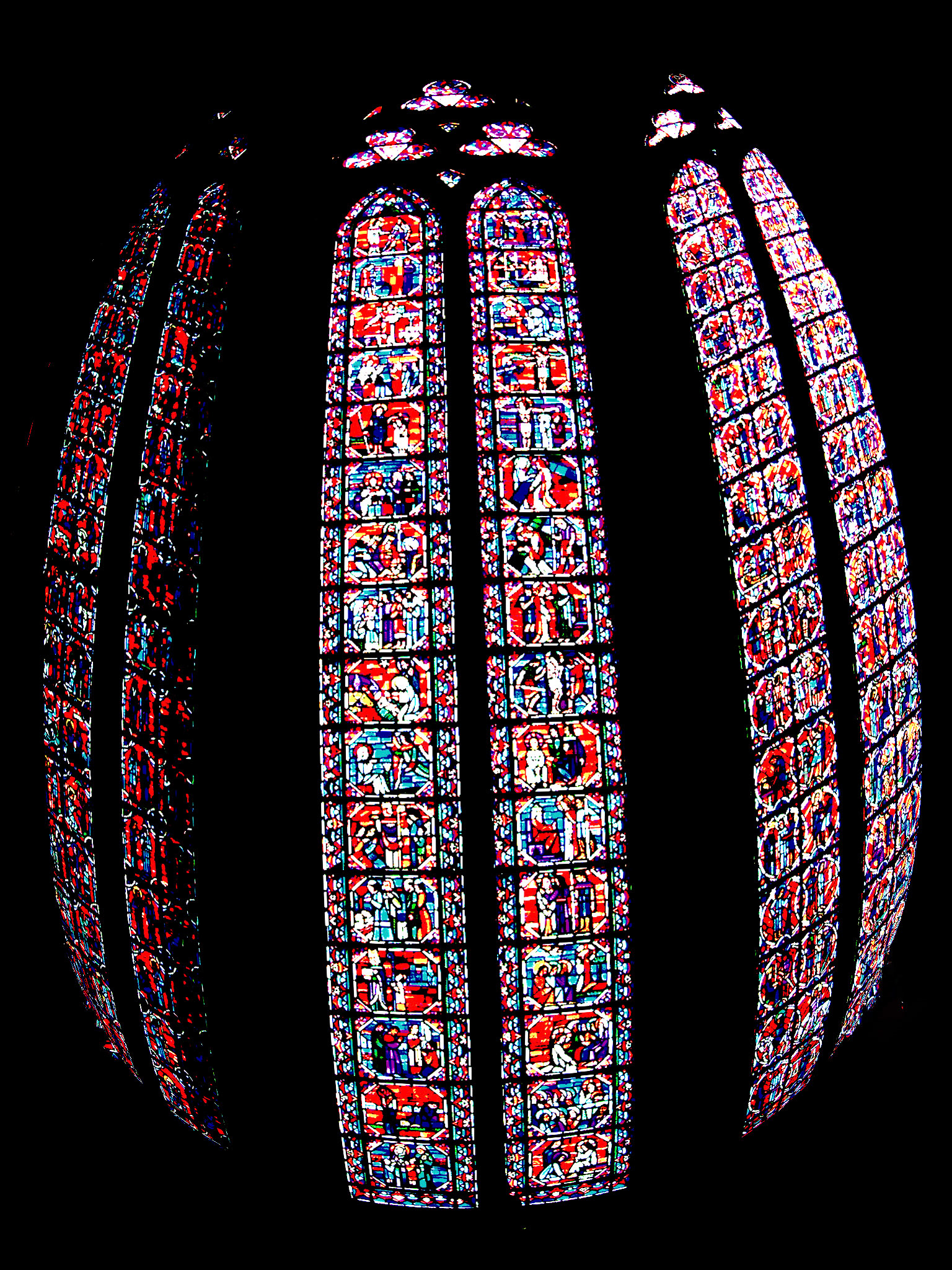 Warped Stained Windows