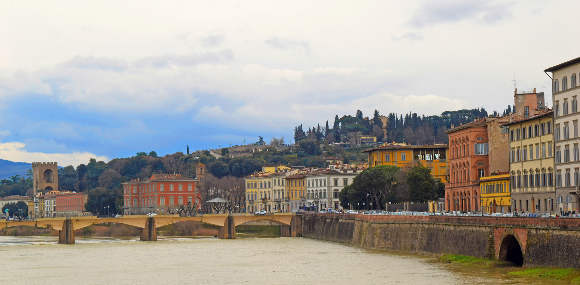 View from a bridge