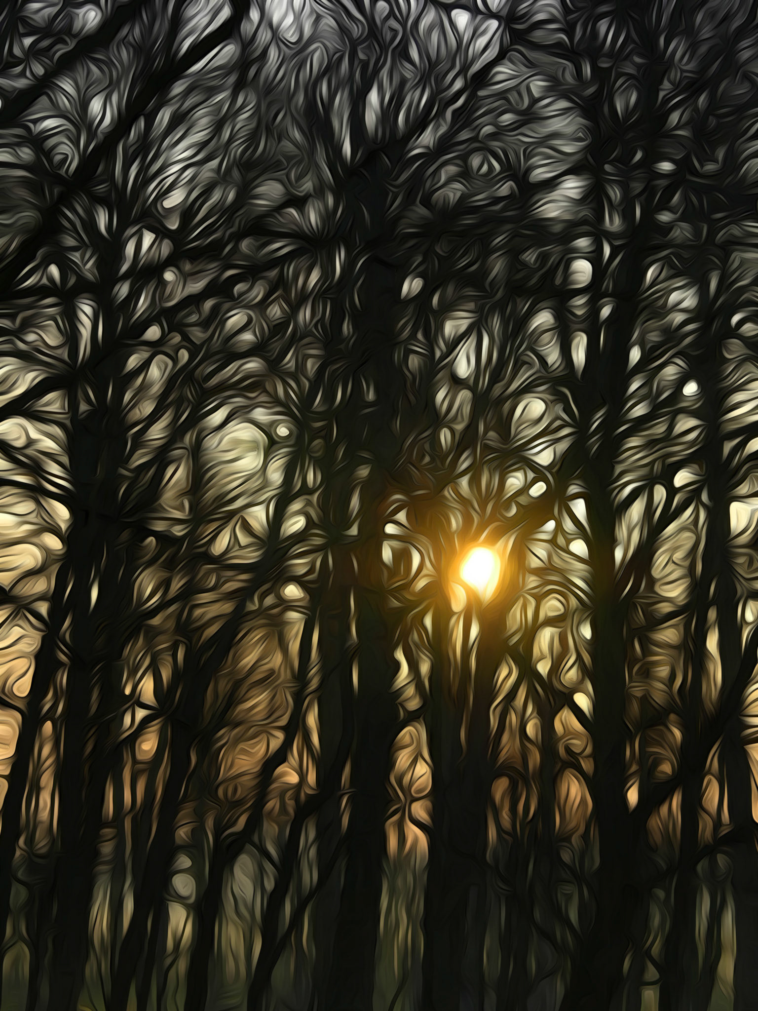 Watery Sun