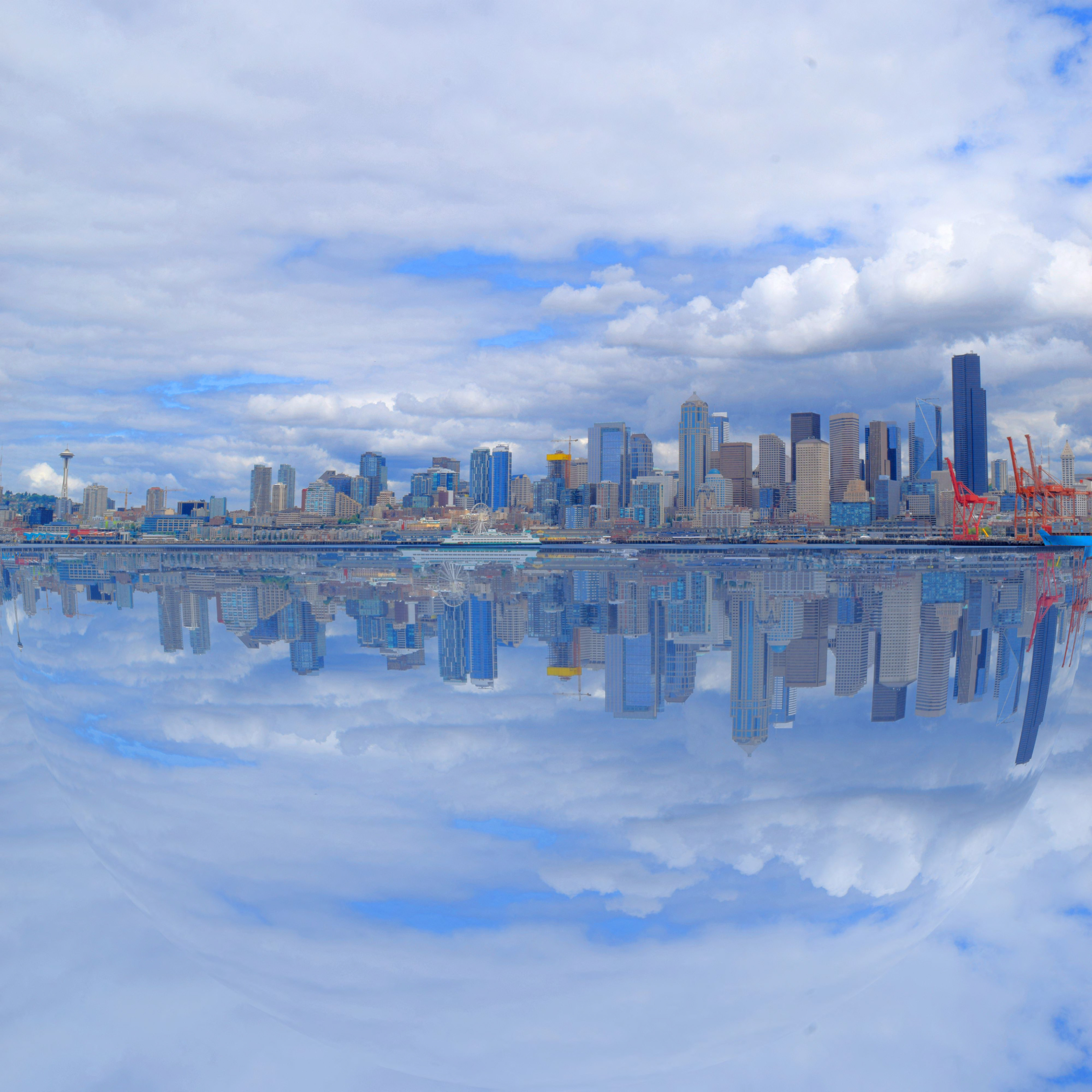 Seattle mirrored
