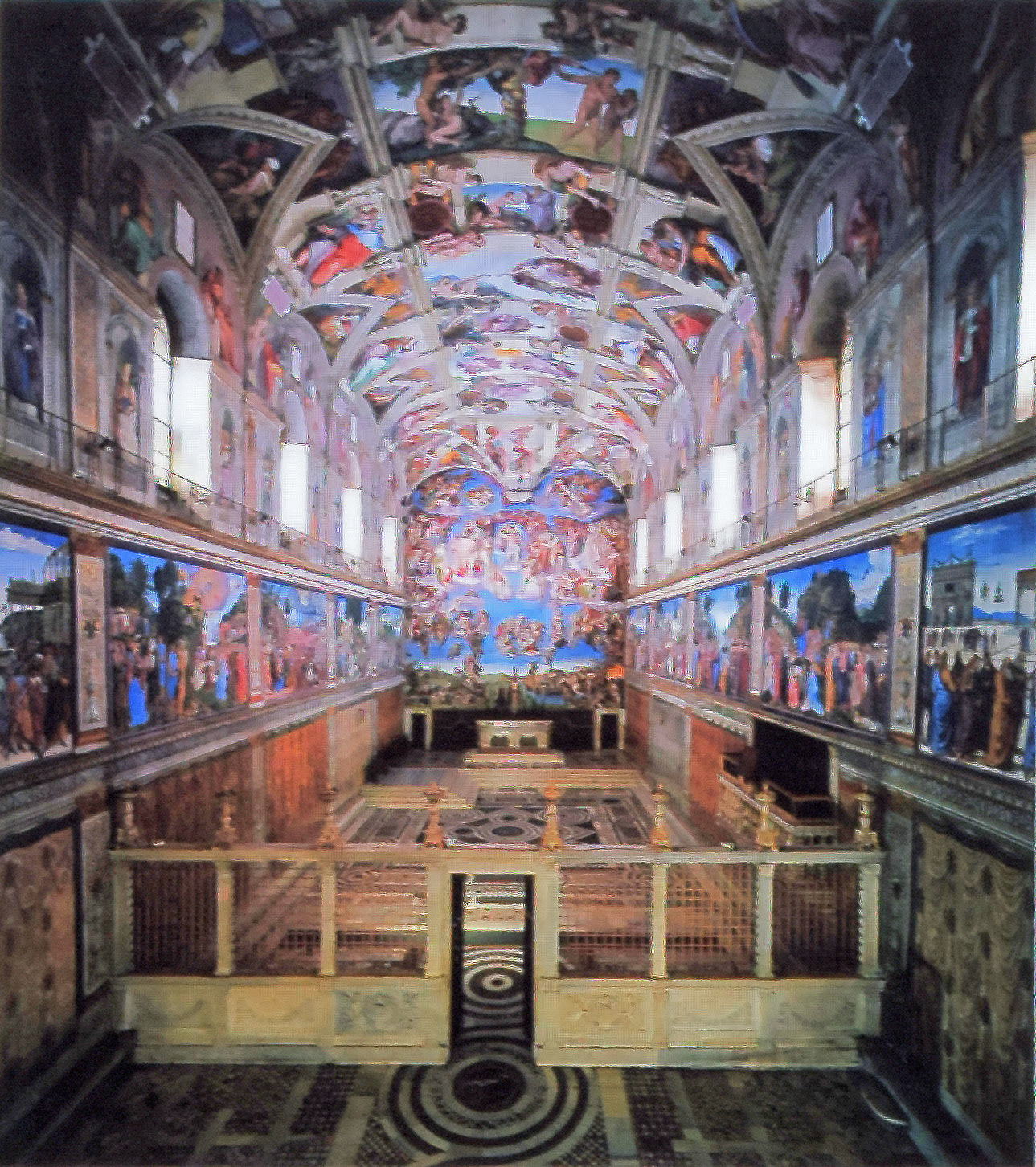 That's some Sistine decorating