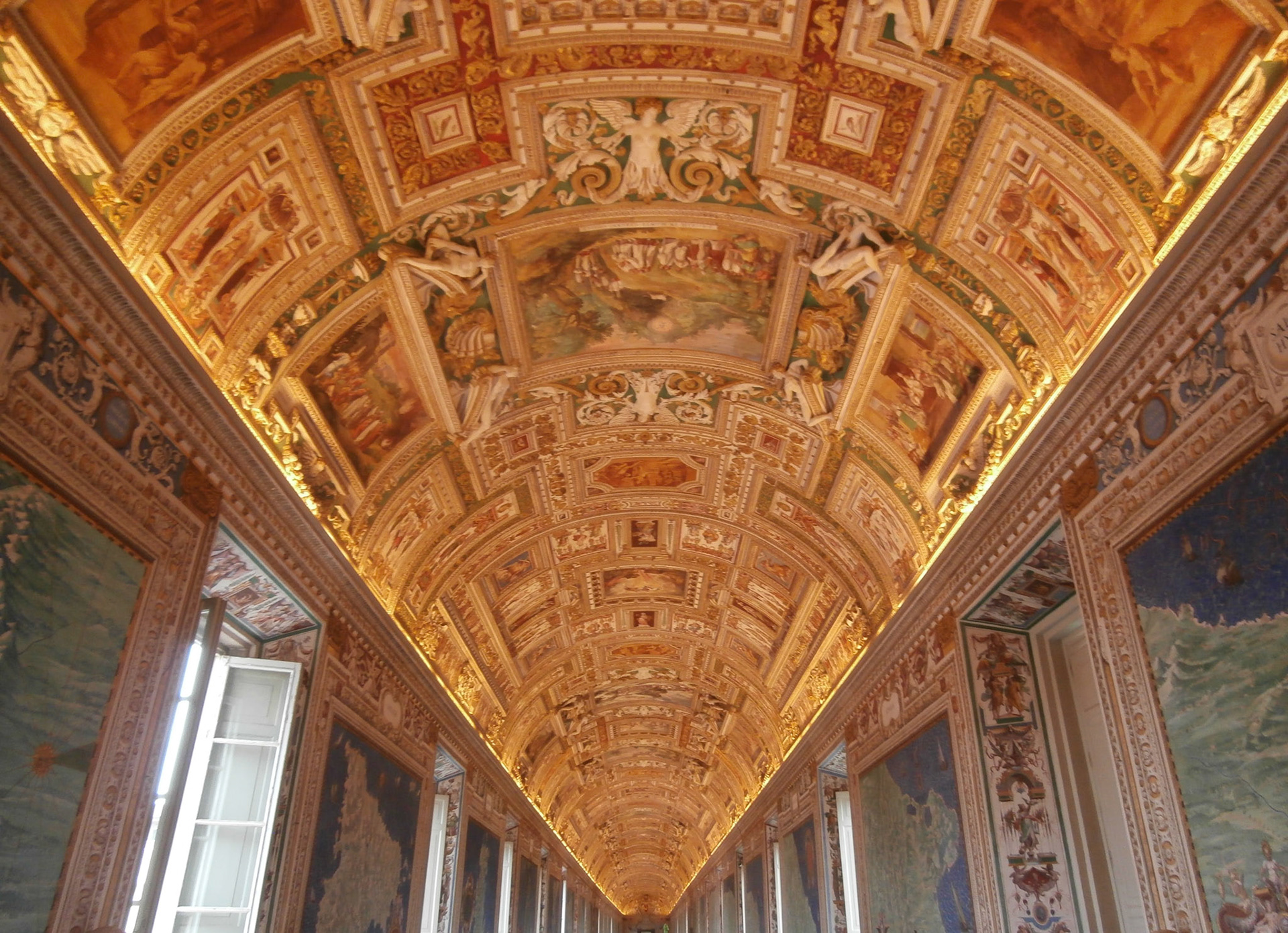 Just down this corridor