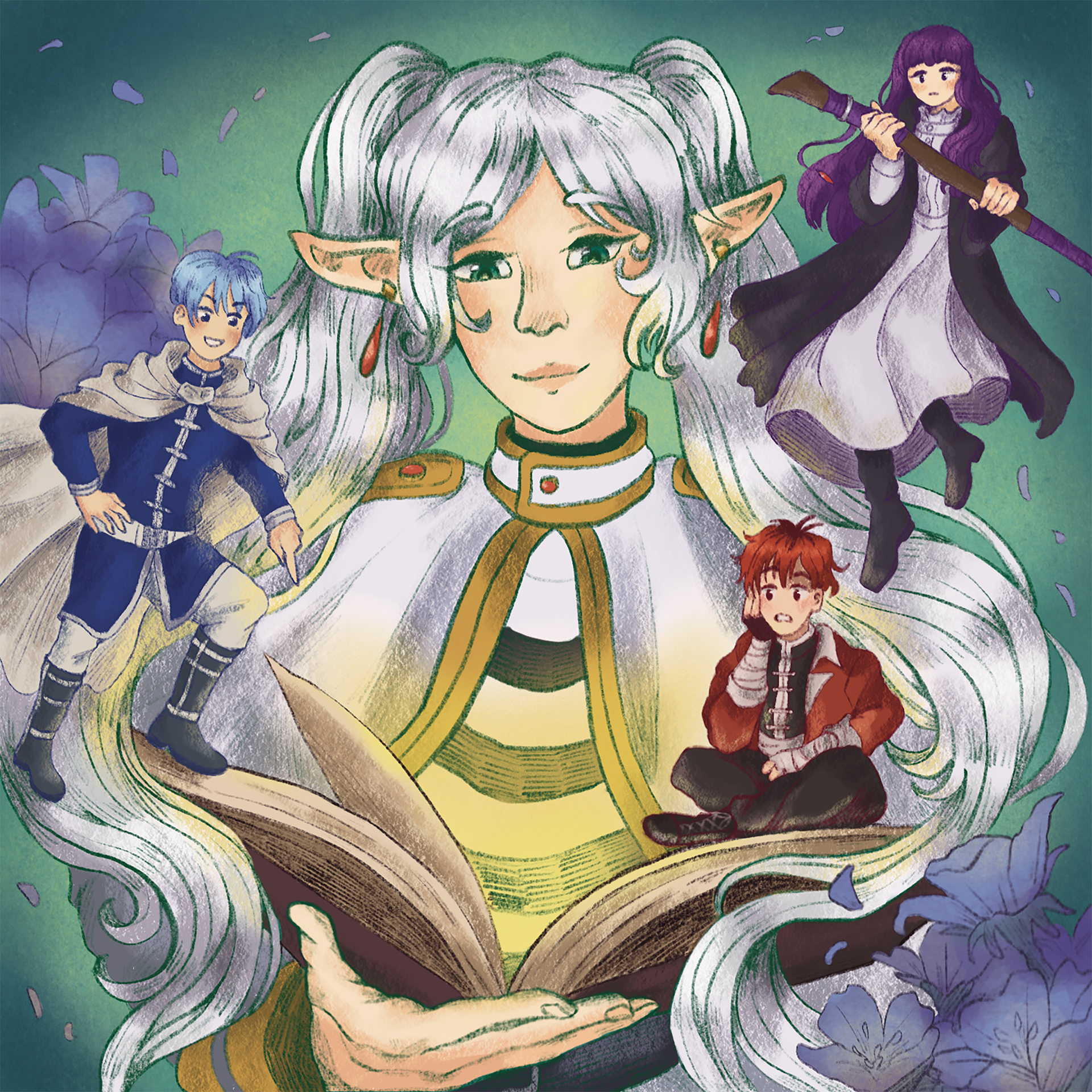 Album cover for Frieren inspired playlist