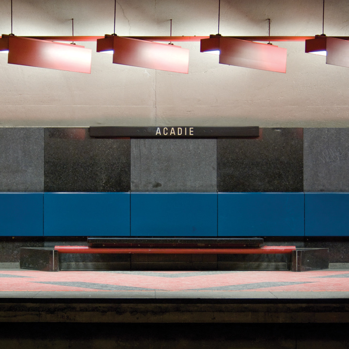 Acadie Station, 2009, 21" x 21", digital print