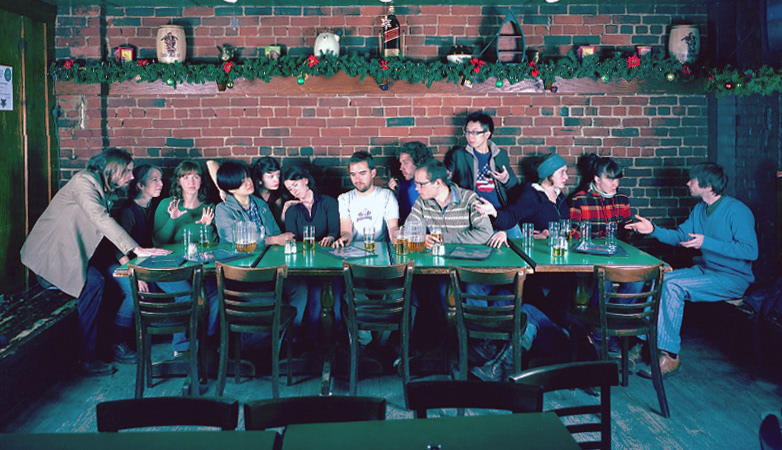 NSCAD Photography Department at the Split Crow, 2007, c-print