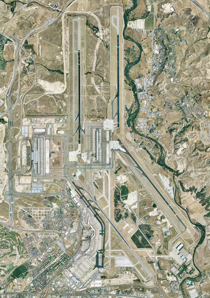 Madrid International Airport Barajas, Madrid, Spain, 2011, 60” x 85”, digital print