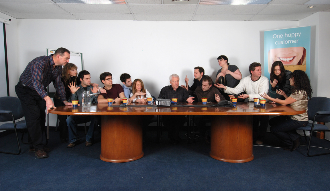 iPerceptions Staff in the Boardroom, 2009