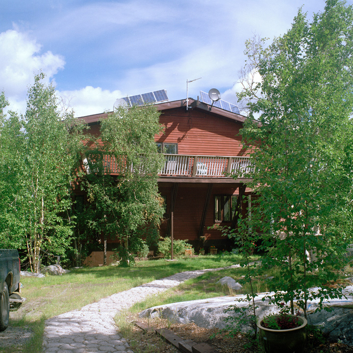 Home of The Hon. Joseph Handley (Premier of Northwest Territories, 2003-2007), 2006, 30" x 30", c-print