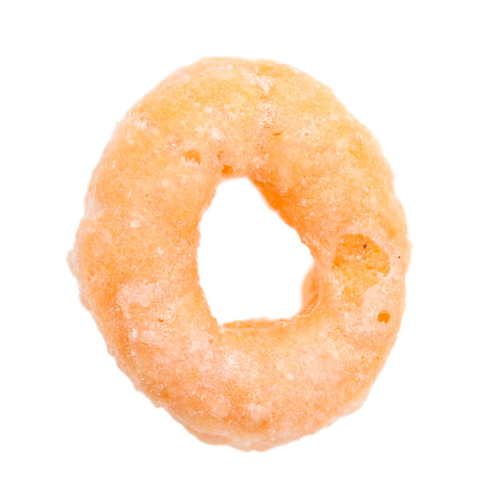 Froot Loops (Orange), 2013, 12" x 12", digital print