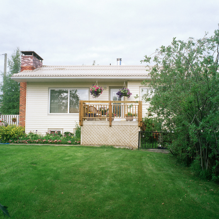 Home of The Hon. Dennis Fentie (Premier of Yukon, 2002-2011), 2006, 30" x 30", c-print