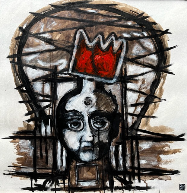24”x 24” Acrylic on canvas