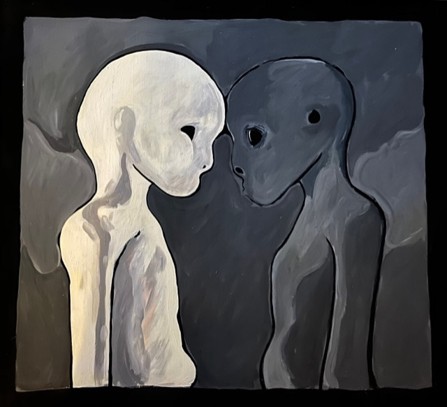 32”x 30” Acrylic on vinyl