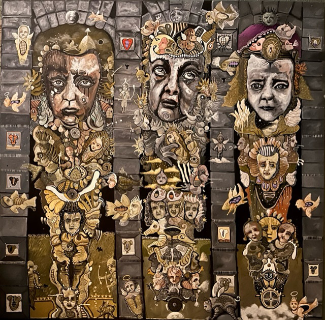 50”x 50” Acrylic on canvas