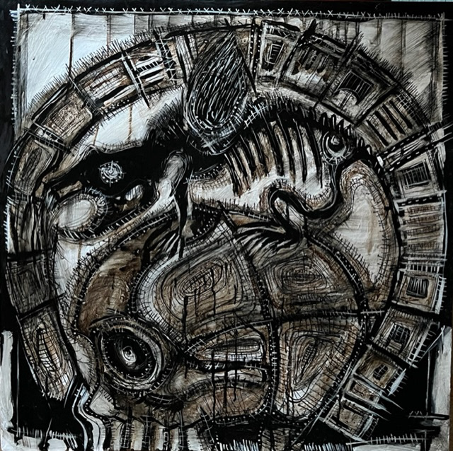 30”x 30” Acrylic on canvas