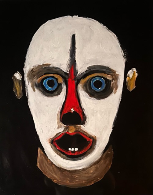 26”x 32” Acrylic on vinyl
