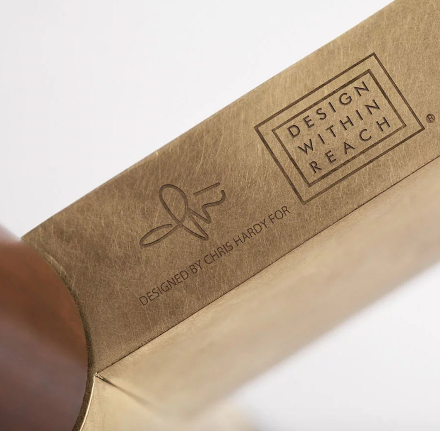 Examples of on-product branding on DWR products