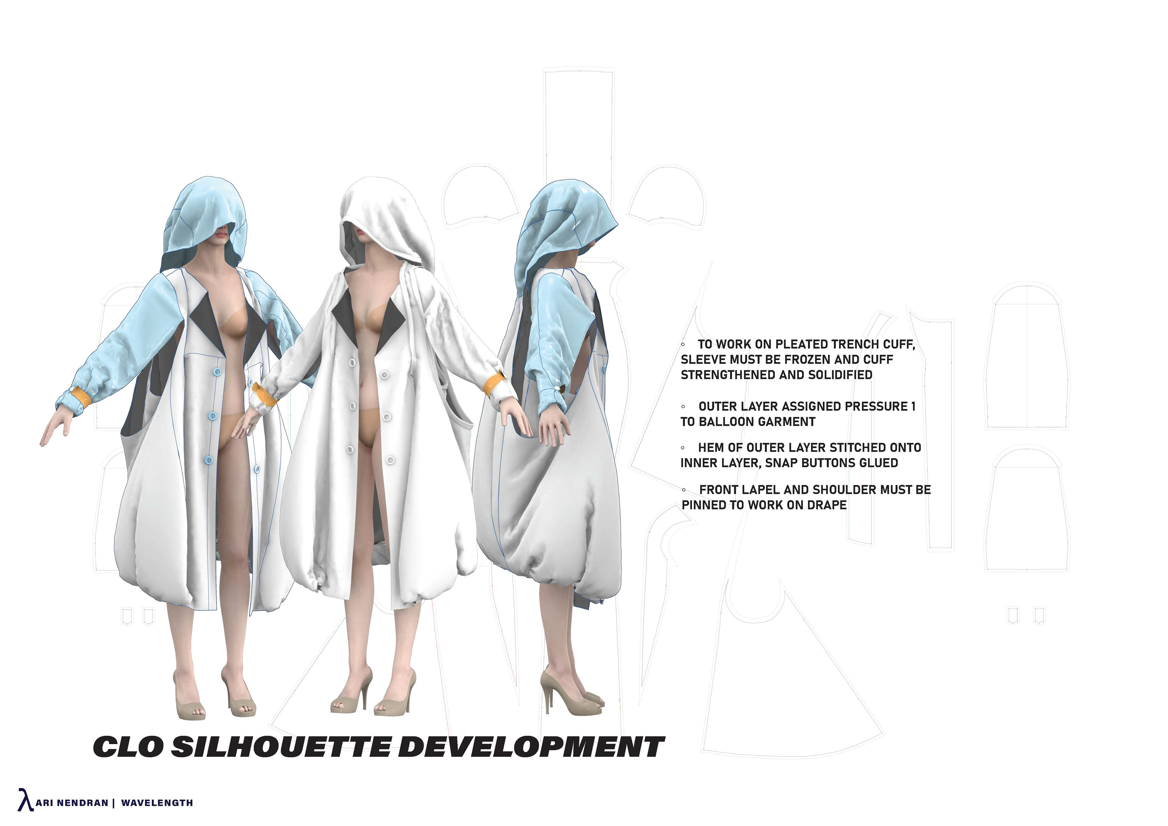 CLO 3D SILHOUETTE DEVEOPMENT