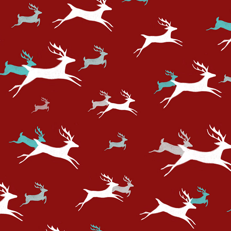 Romping Reindeer