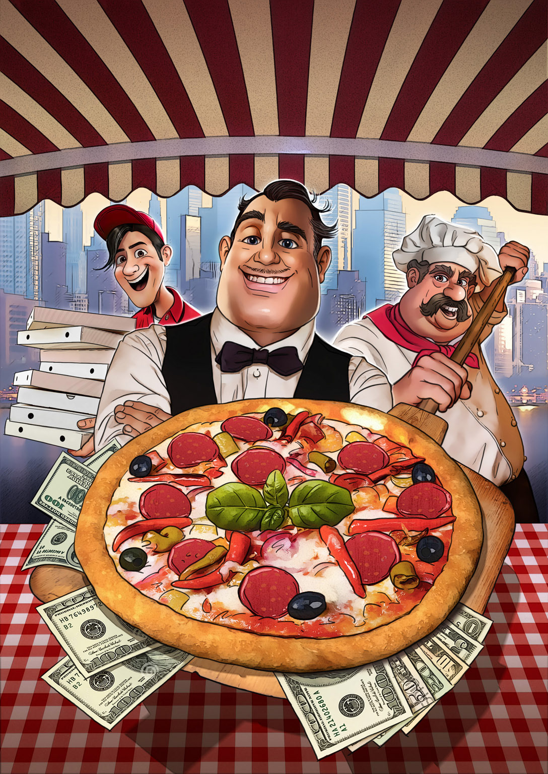 Pizza Connection 3 – Layout