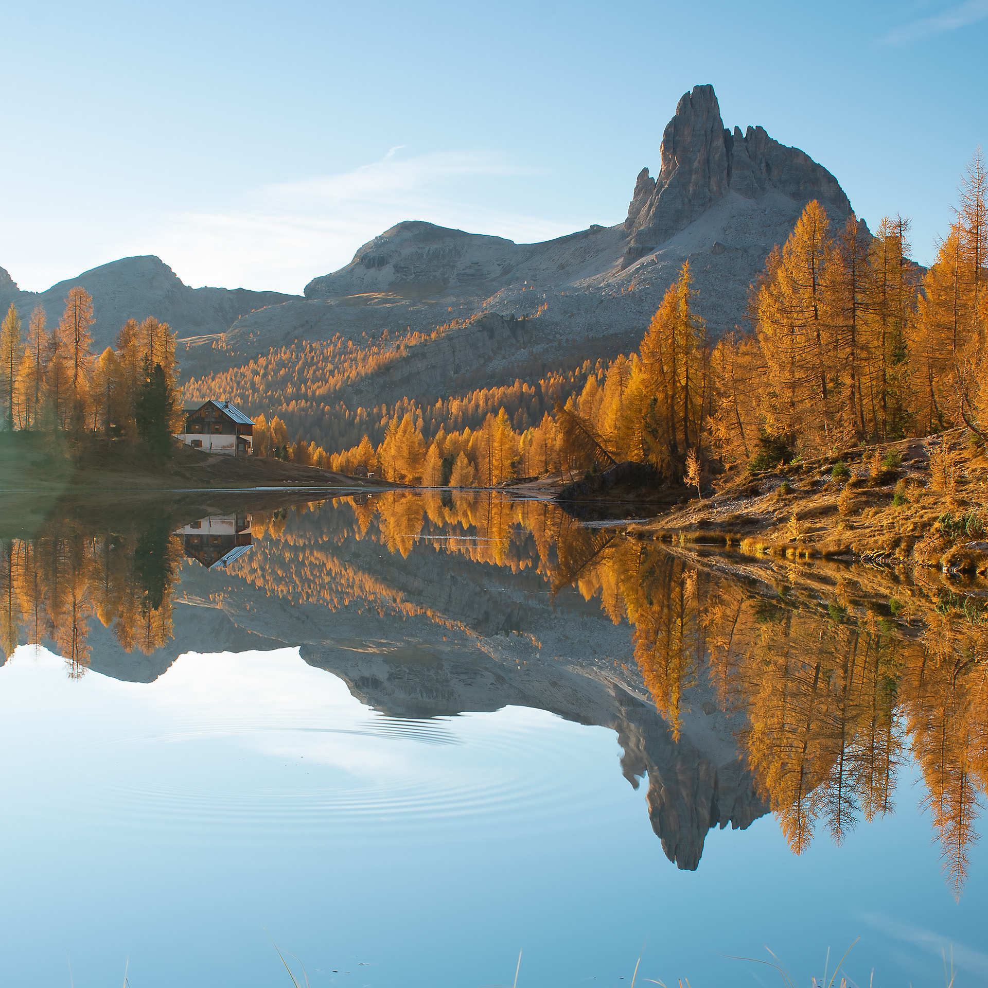 Lago di Federa e Becco di Mezzodì