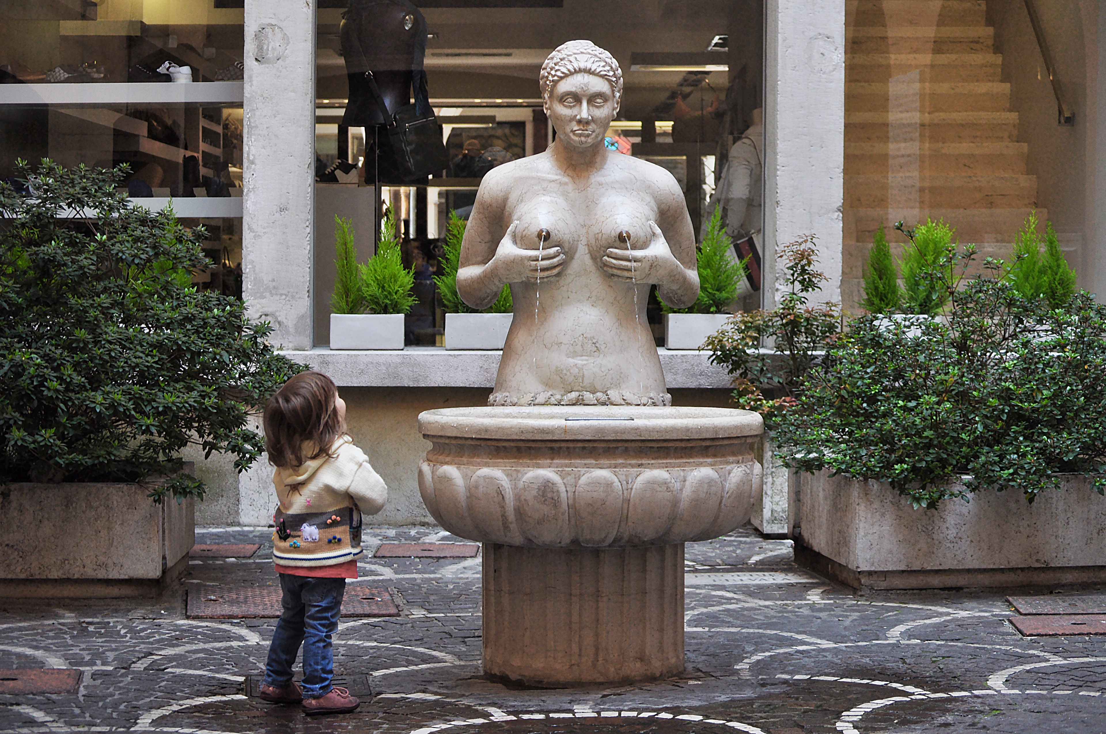 Beatrice alla Fontana delle Tette -Treviso