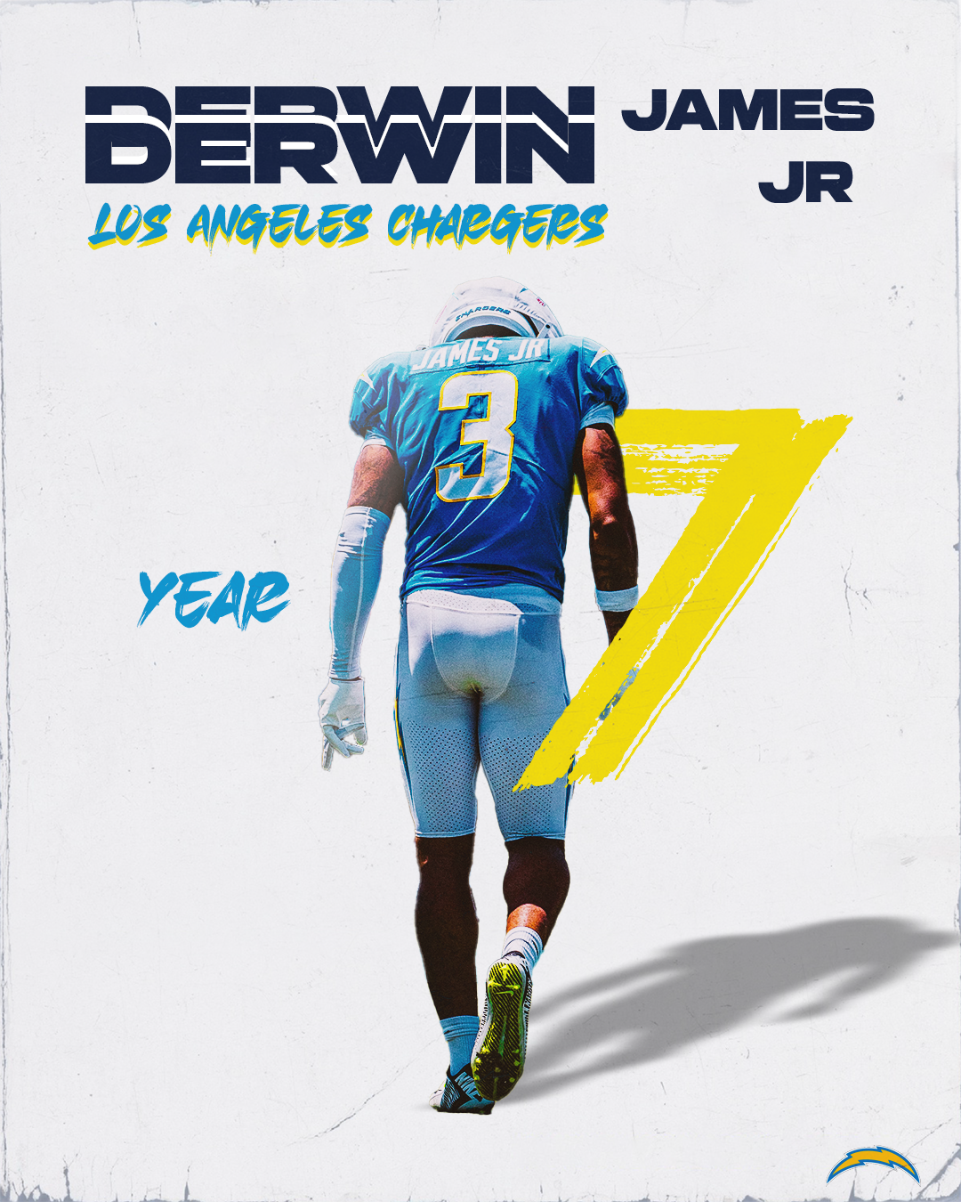 Derwin James Jr Social Media Graphic