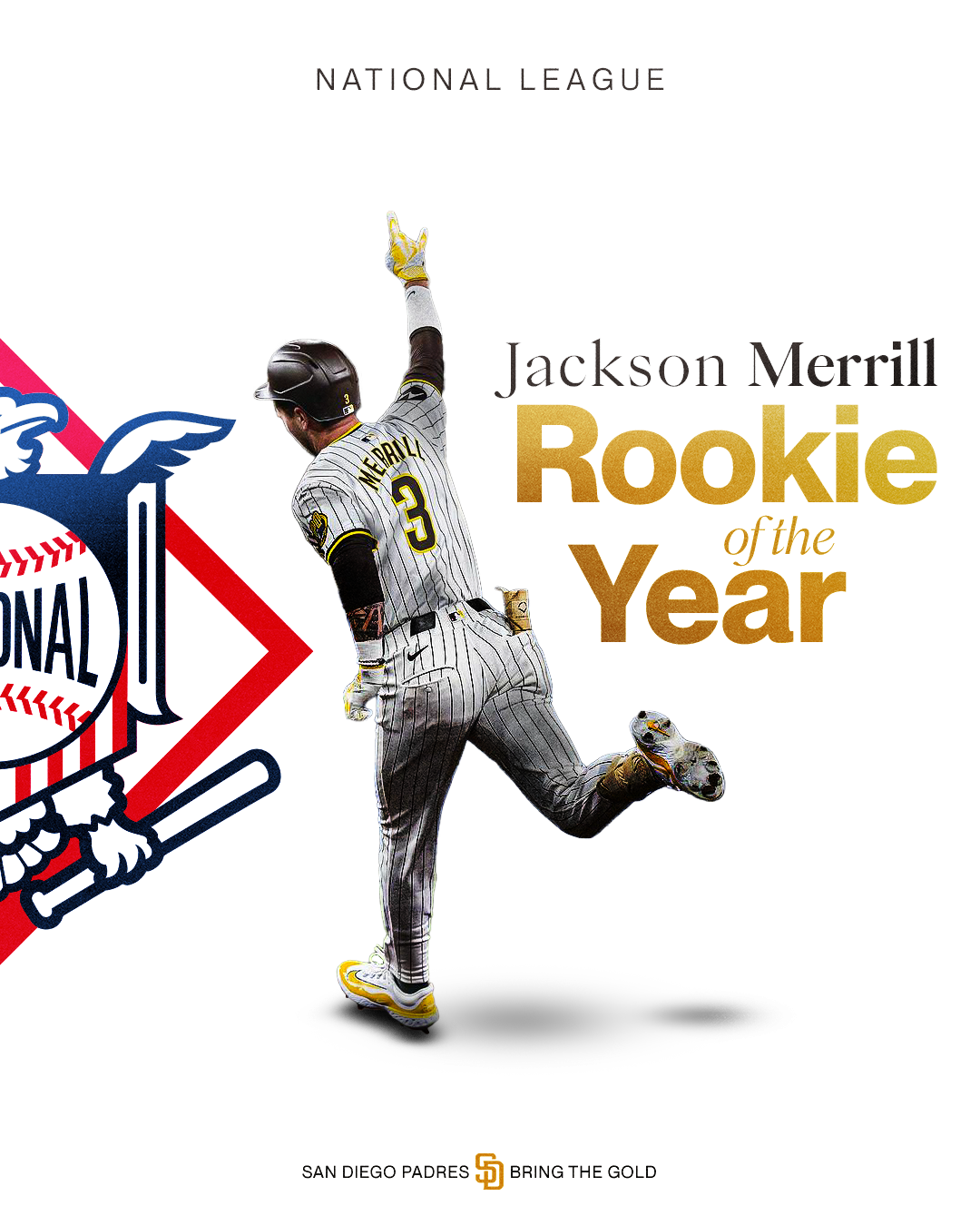 Jackson Merrill 2024 Rookie of The Year