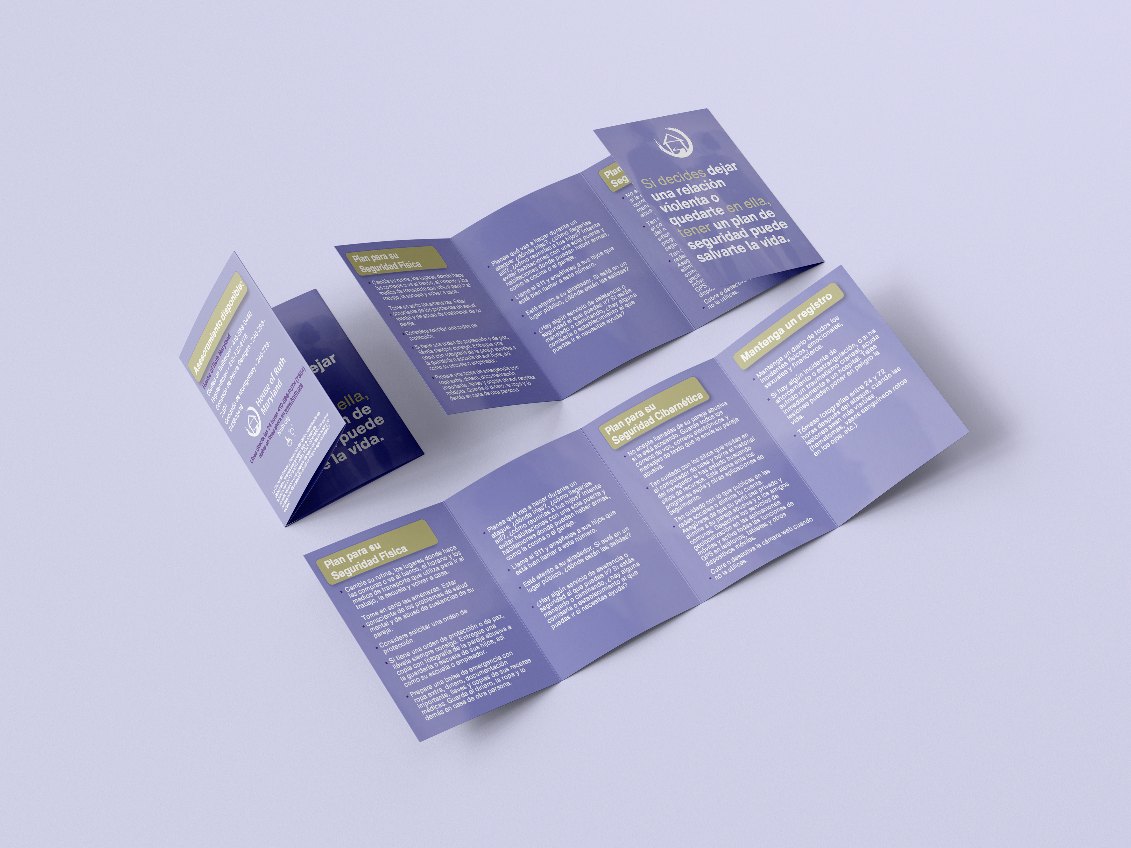 House of Ruth Maryland Palm Card - Spanish Edition