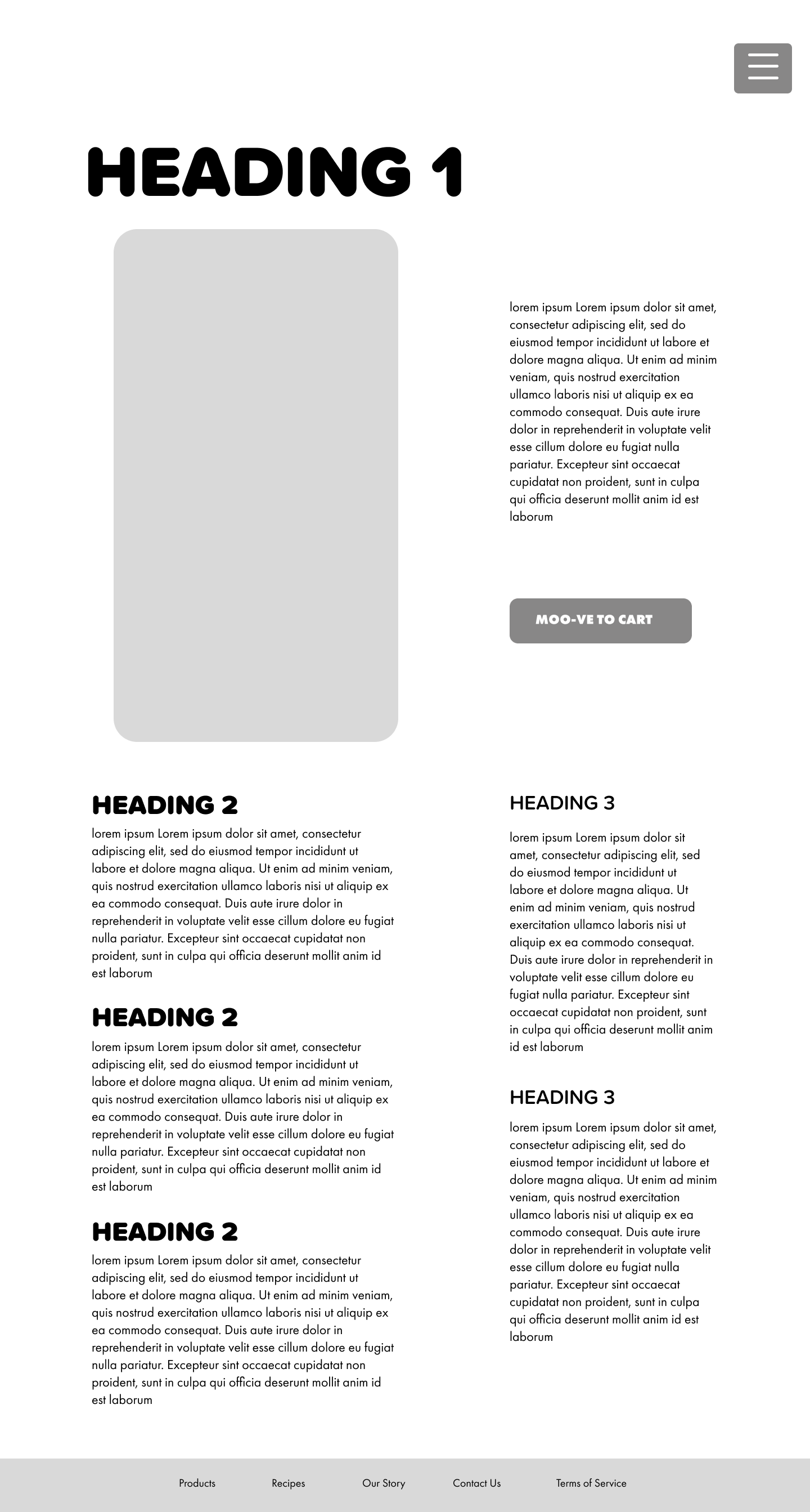 Specific Product Page