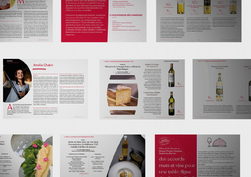 Présentation numérique, Conseil des Vins de Bordeaux.