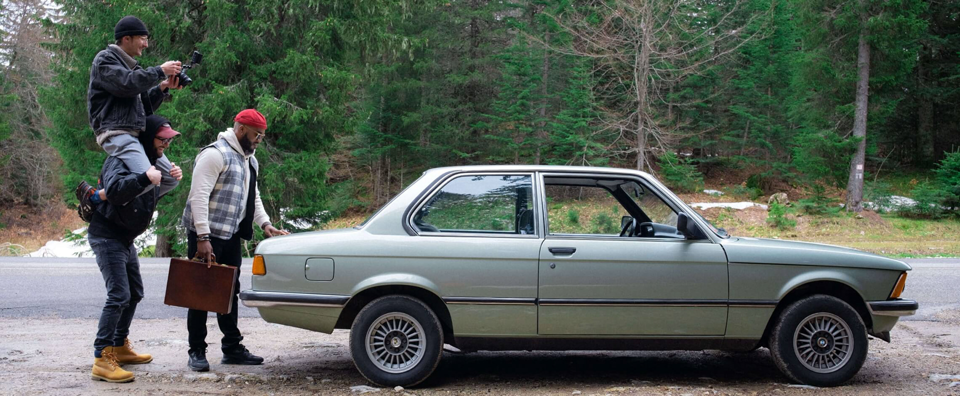 Photo tournage voiture