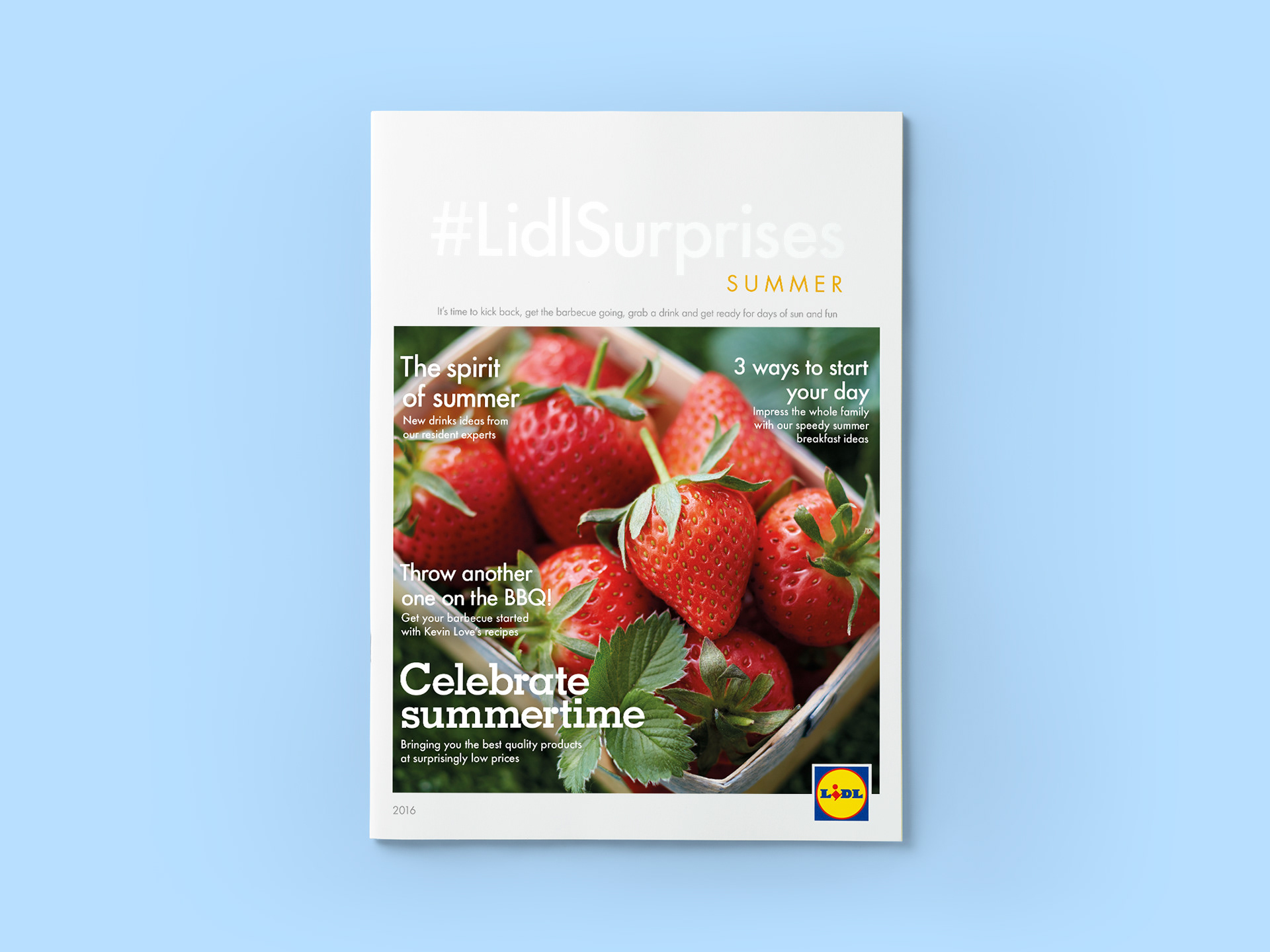 / Art Direction & Graphic Design - Lidl Magazine