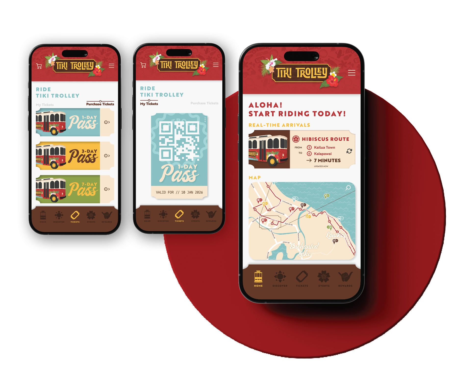 Tiki Trolley App