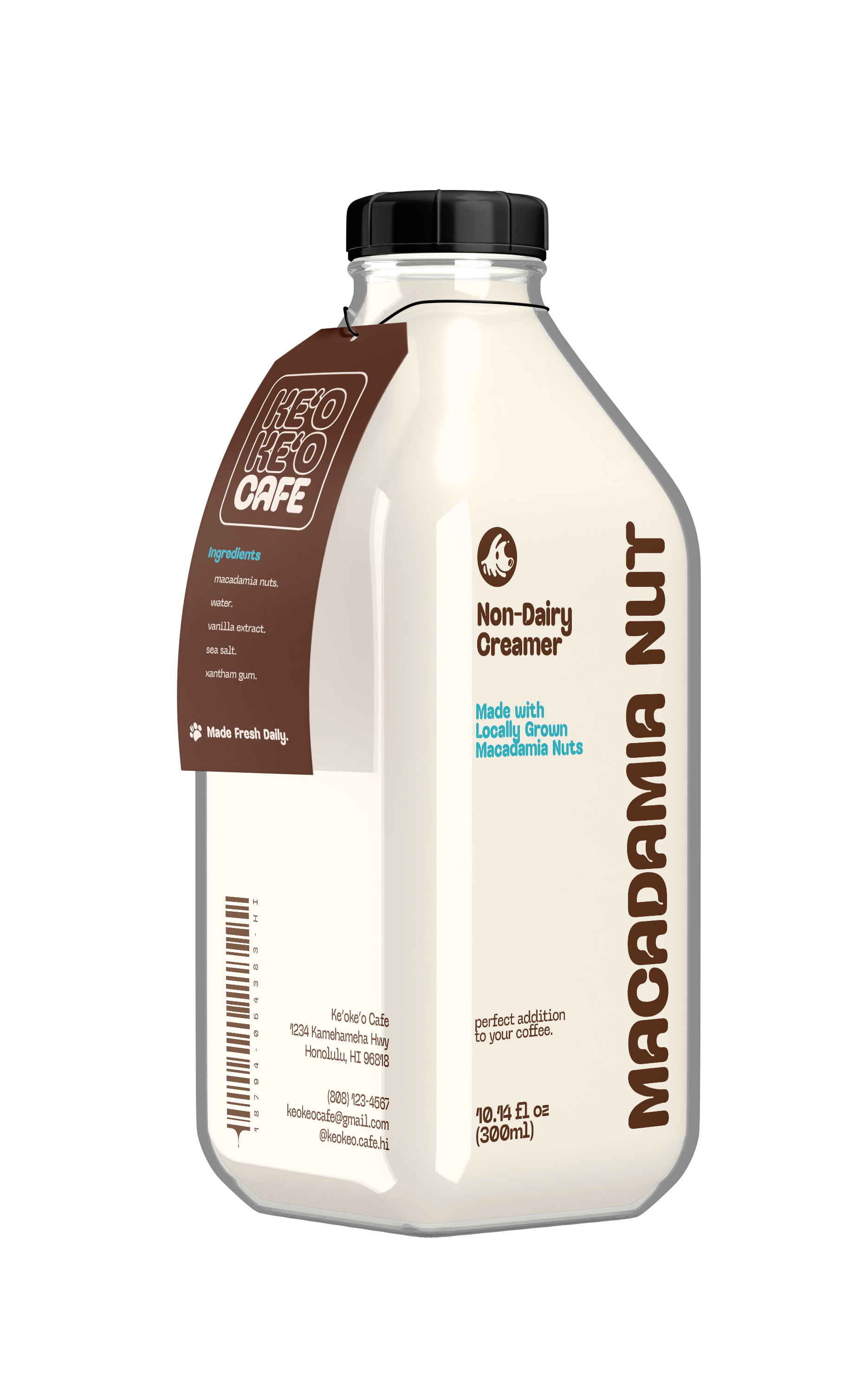 Glass Milk Bottle