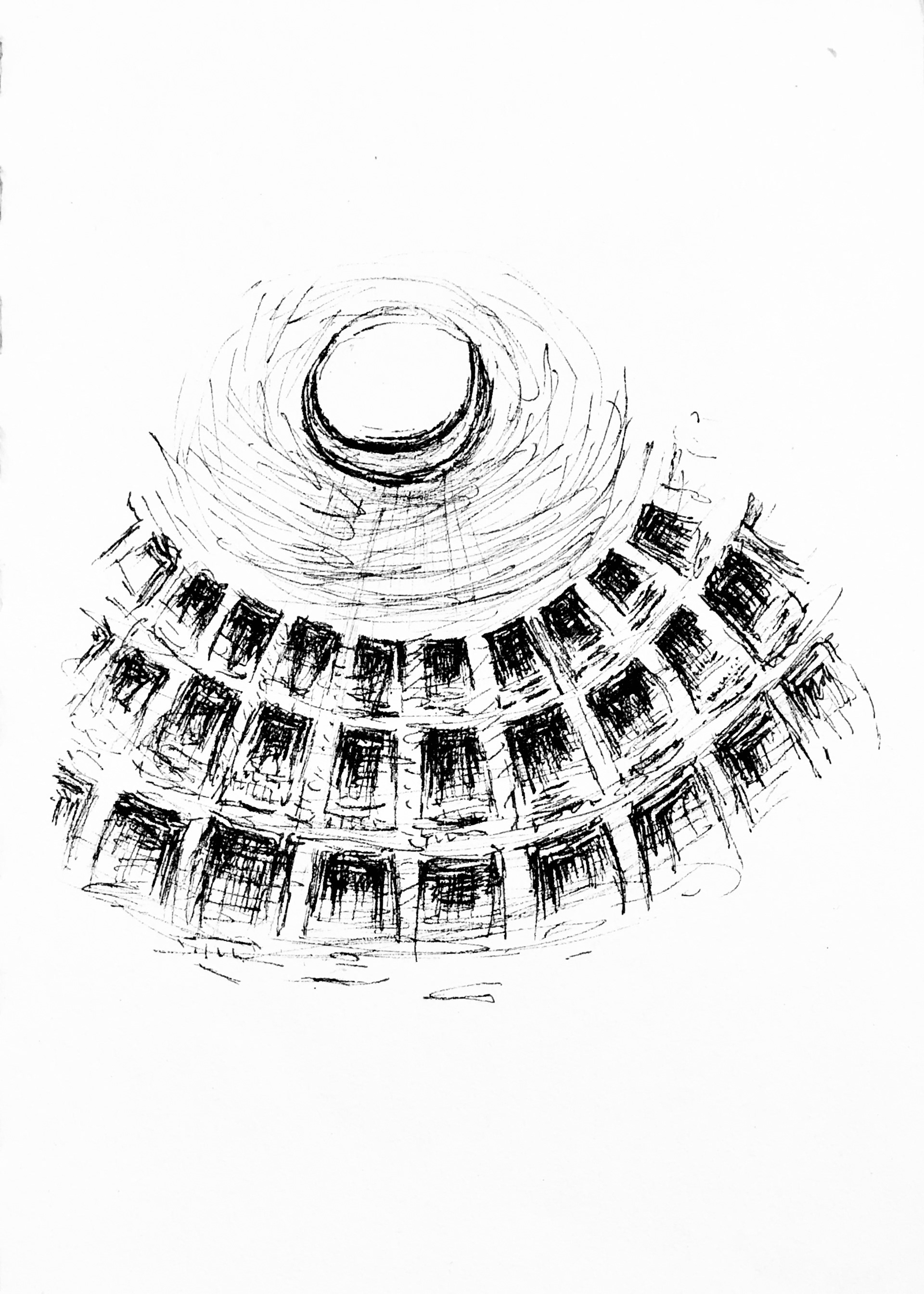 "Pantheon." Rome, Italy. 2018.