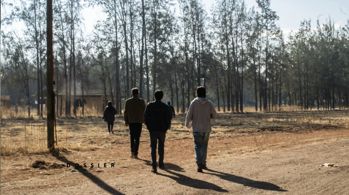 Equipo técnico de "Donde el Cielo Toca Tierra", locacionando para la película. Diciembre 2020.