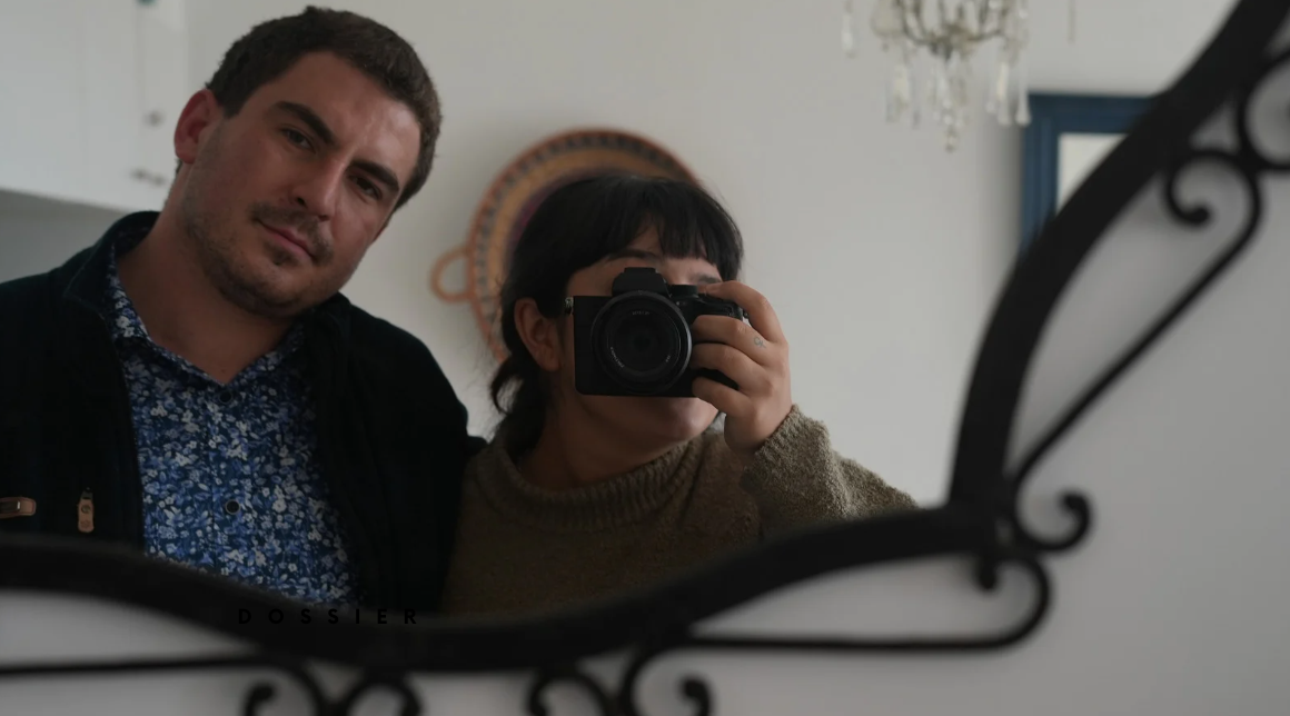Productor Nicolás Heimrich y directora Lola Contreras.