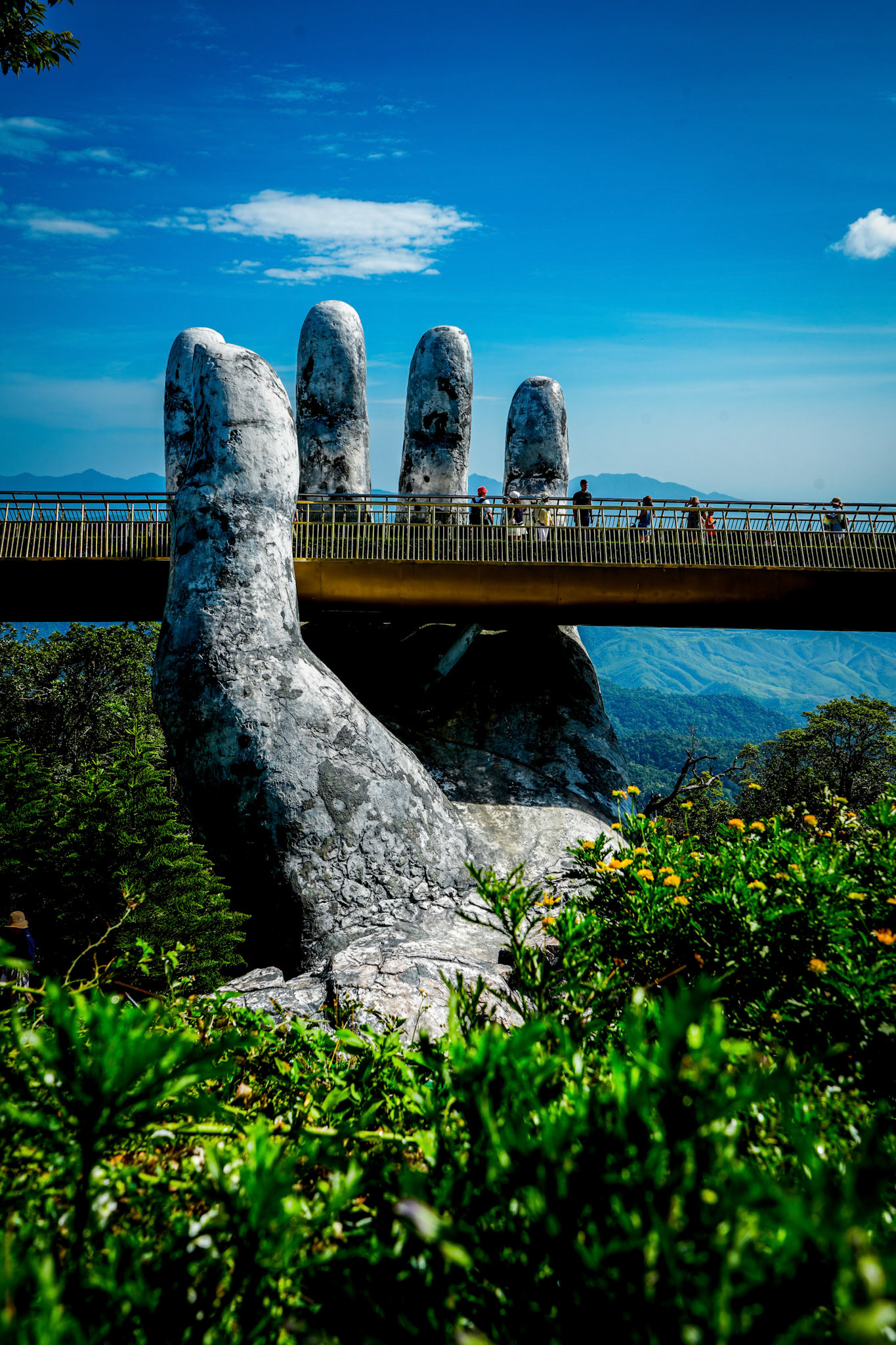 Golden Bridge in Ba Na Hills