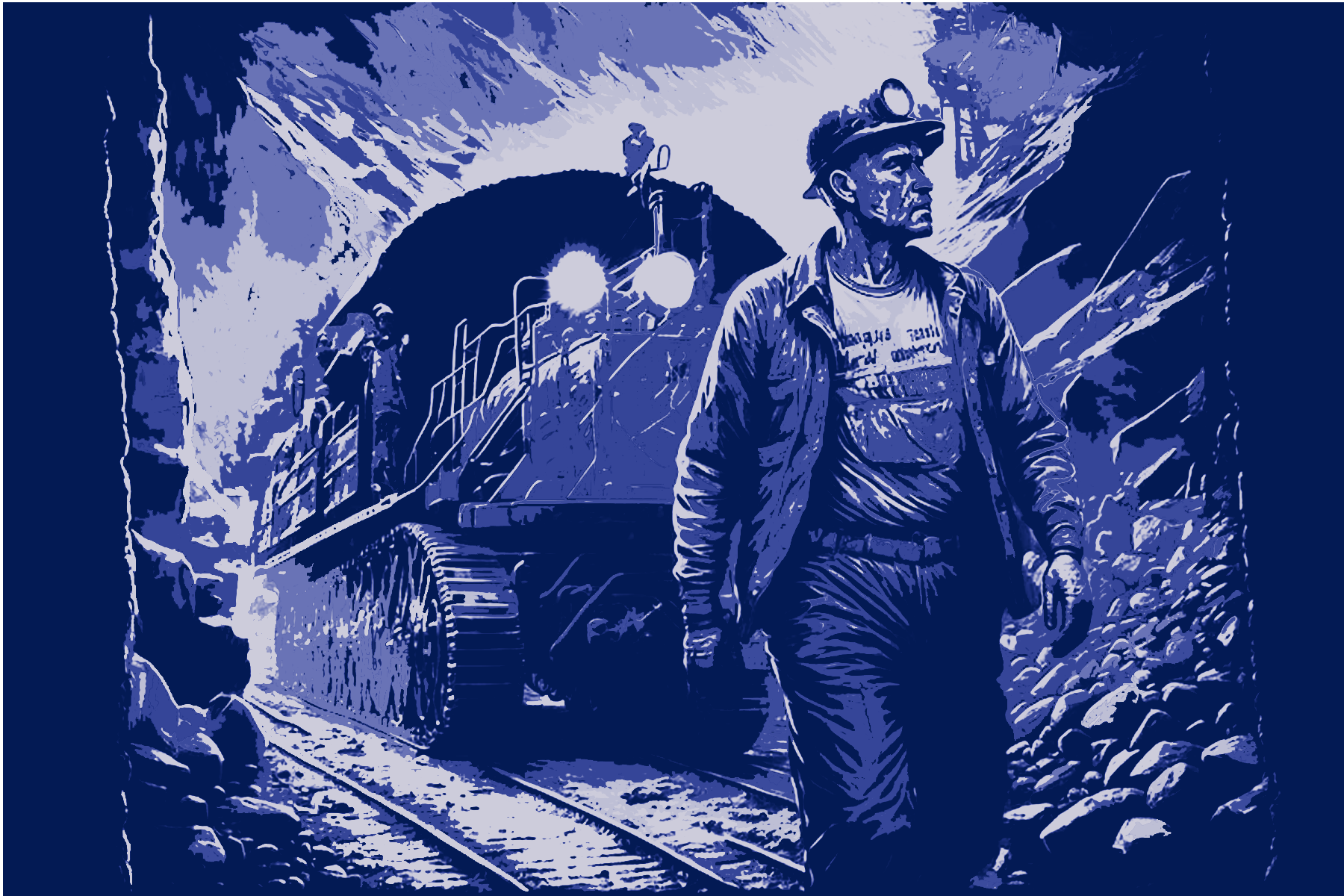 "Blue Collar," Photoshop