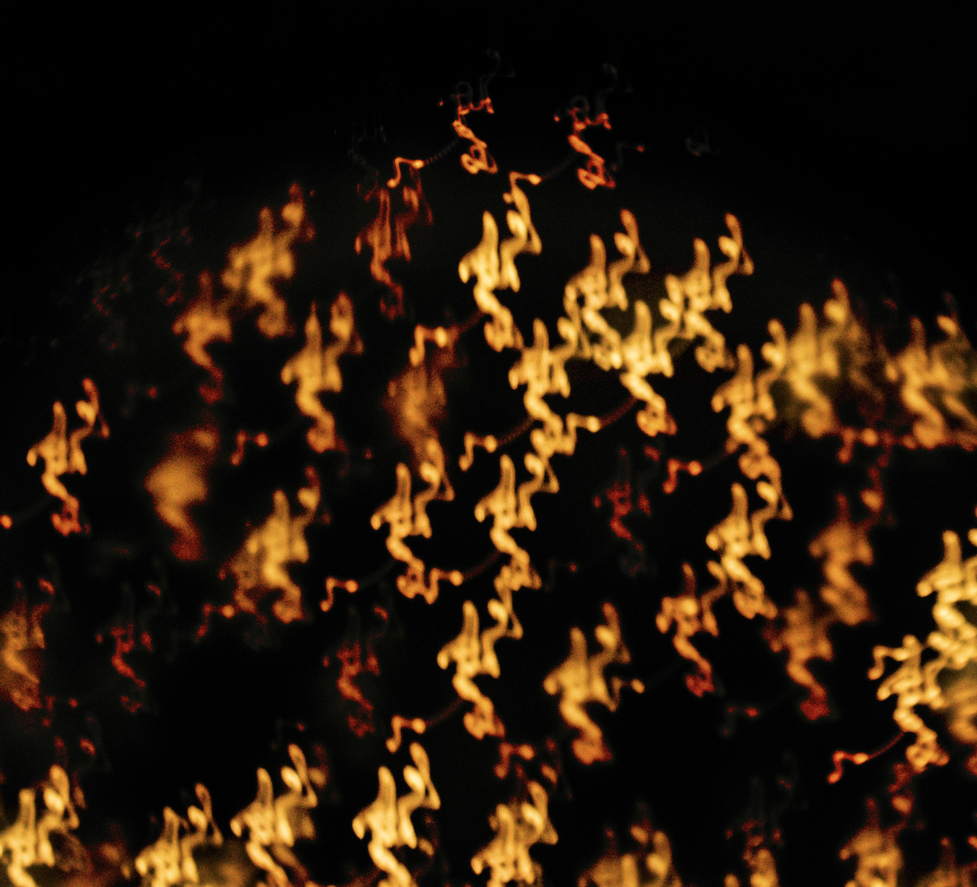 Photo taken through a mirror reflection of my camera lens. 