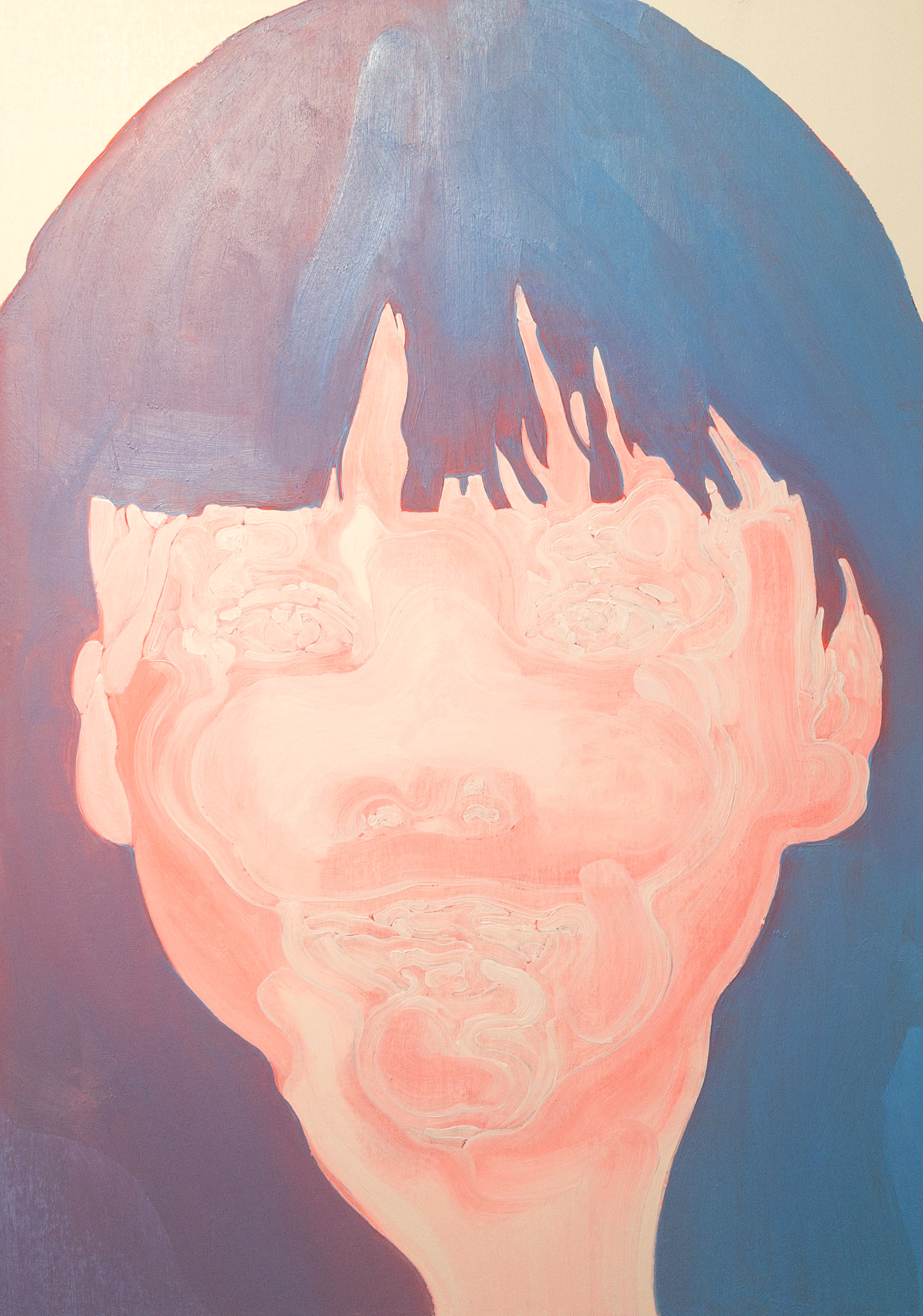 sala | パネル、綿布、ジェッソ、油絵具 | 41×31.8cm | 2022年