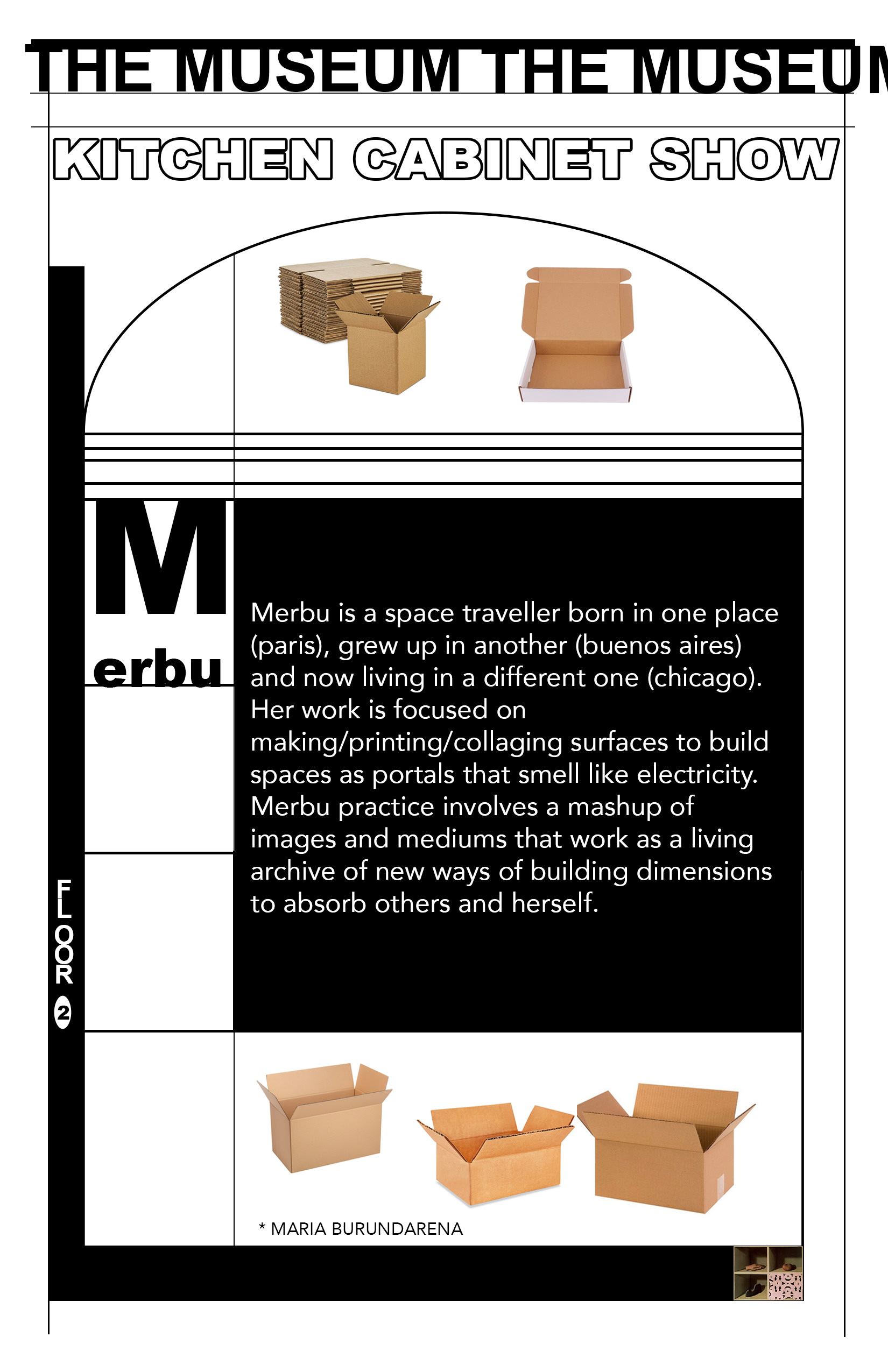 María Burundarena's alter-ego bio