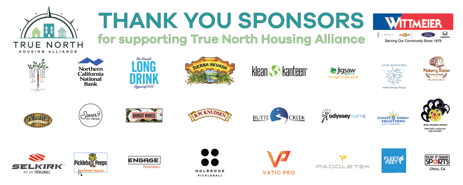 Event Banner Sponsors