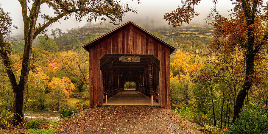 Picture of Honey Run Bridge before the Camp Fire that burned the city of Paradise and the Bridge in 2018